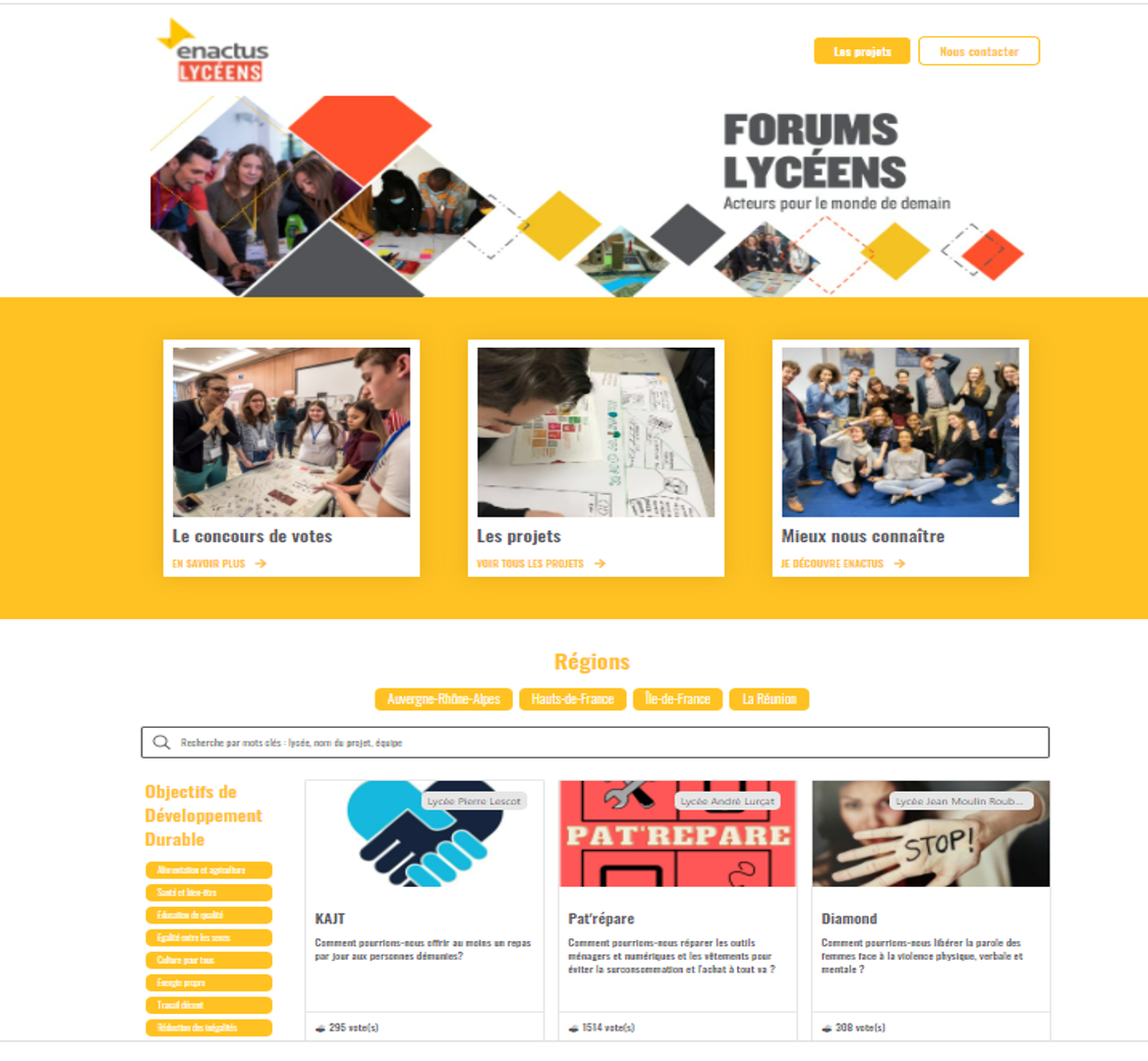 Enactus Forums Lycéens
