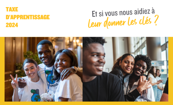 Versez votre taxe d'apprentissage à Enactus France pour aider les jeunes à développer leur confiance en eux